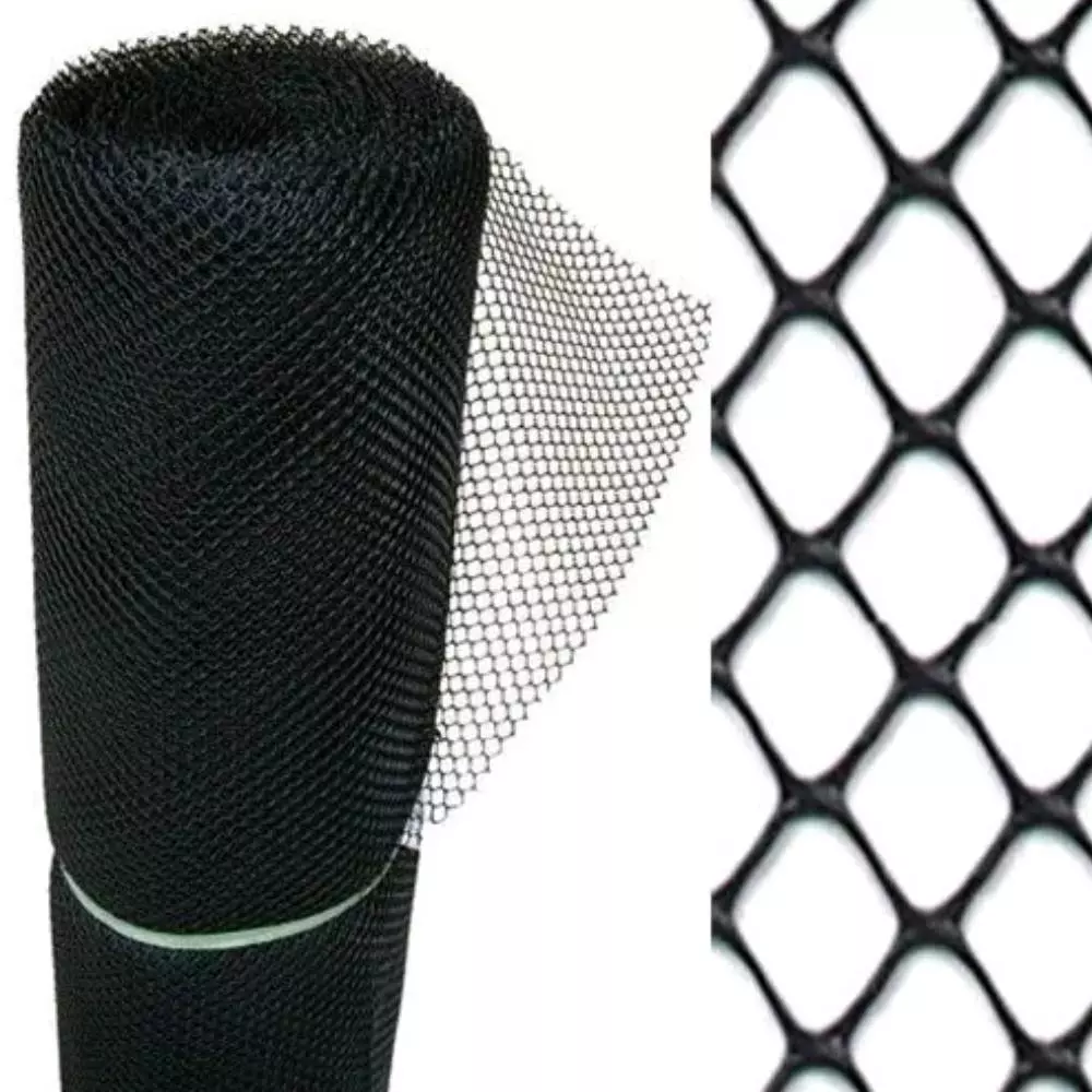 Tela Pinteiro Sintética várias medidas Preto Roma